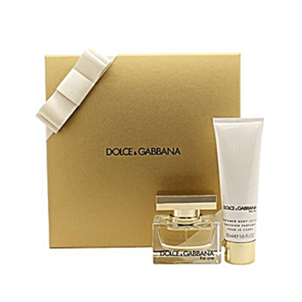 Dolce & Gabbana The One Eau de Parfum Fomen Gift Spet Perfume (50 ml) con una loción corporal de 100 ml